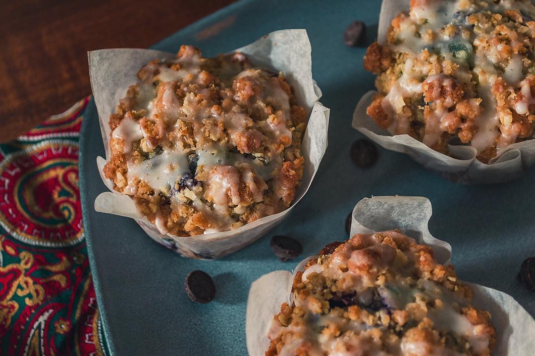 Blueberry Chocolate Chip Muffins
