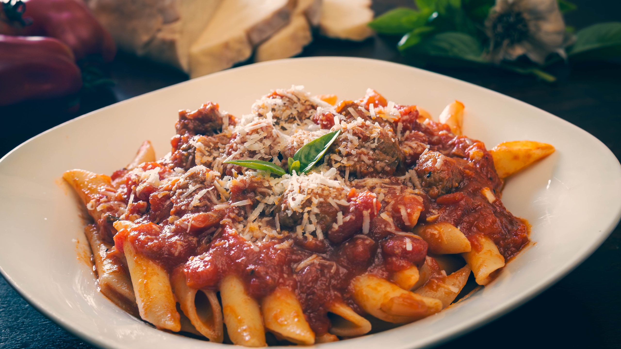 Penne with Italian Sausage